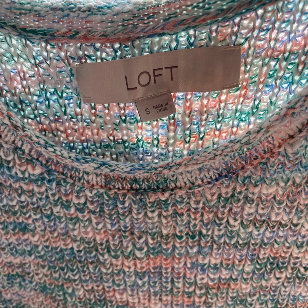 LOFT Sleeveless Sweater Top - Picture 2 of 3